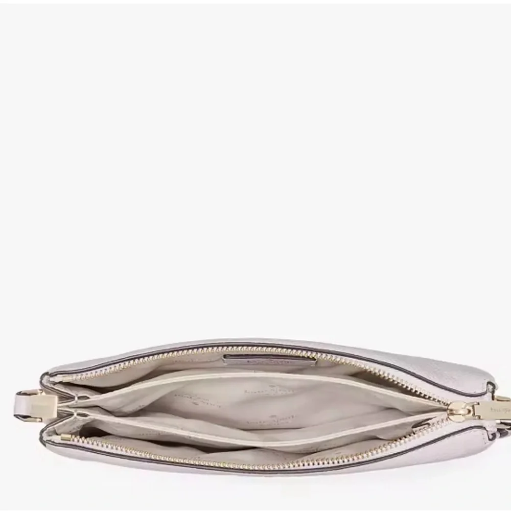 Kate Spade Leila Triple Gusset Crossbody Lilac Moon